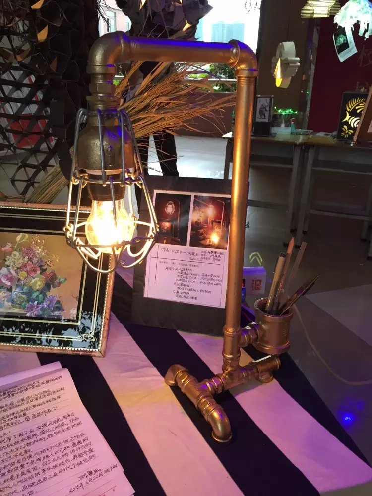 立体构成灯饰展学生作品4 立体构成灯饰展学生作品4