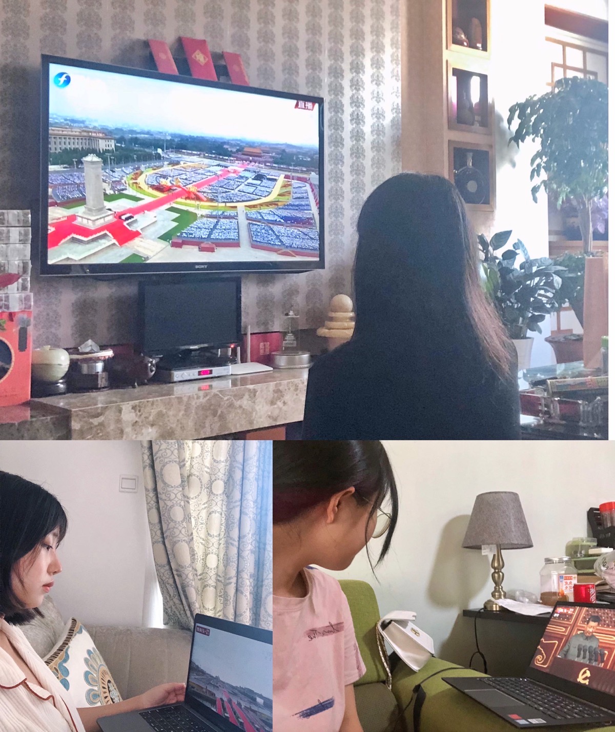 2.学生观看庆祝大会1.jpg